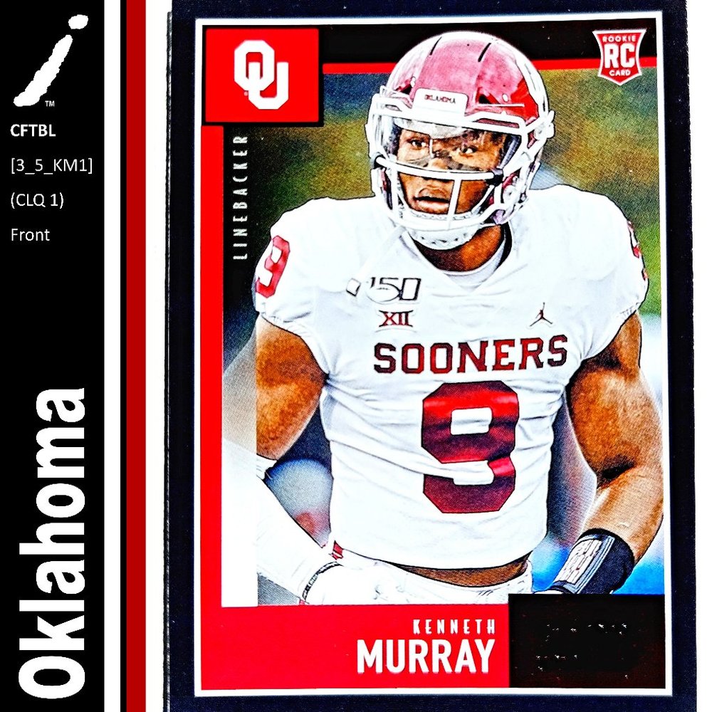Oklahoma Sooners (Kenneth Murray) - CFTBL [3_5_KM1]